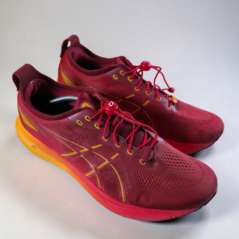 ASICS Gel-Kayano 31 Cranberry Habanero Running Mens 14 Extra Wide *No Insoles*
